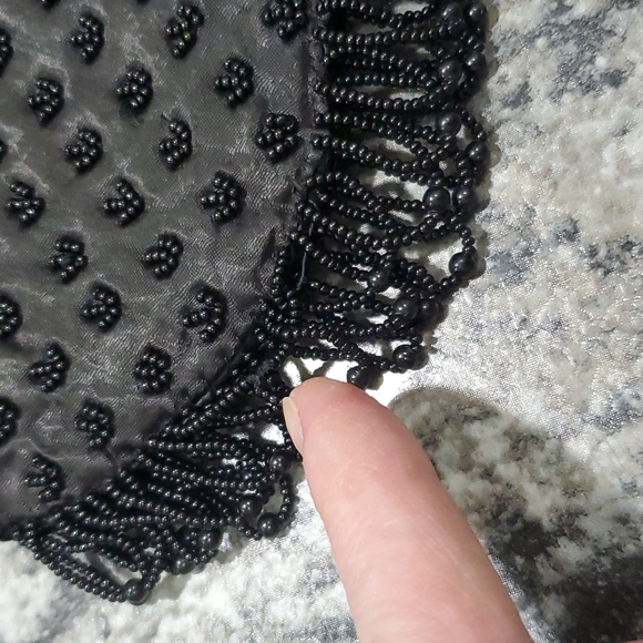 Beaded Satin Evening Bag - Picture 12 of 12